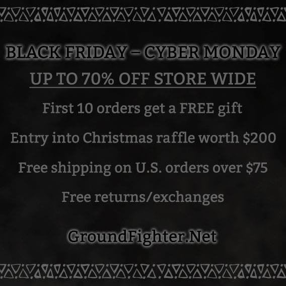 BLACK FRIDAY - CYBER MONDAY SALE!!