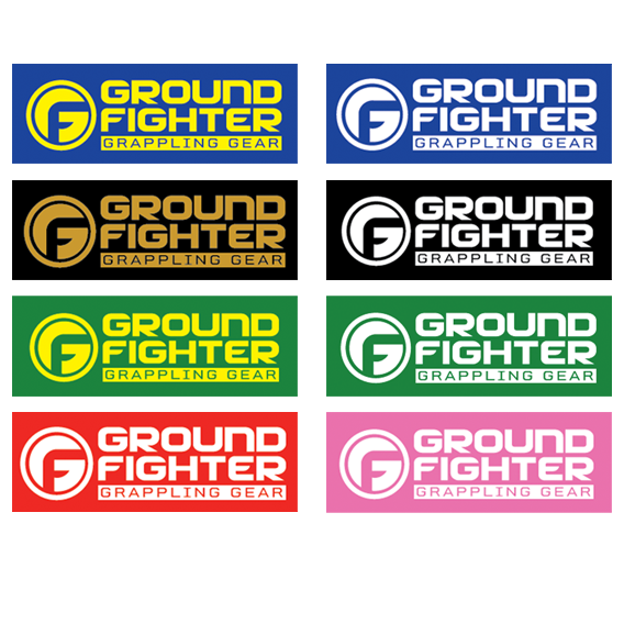 Ground Fighter Jiu-Jitsu Gi Kimono Lapel Patches