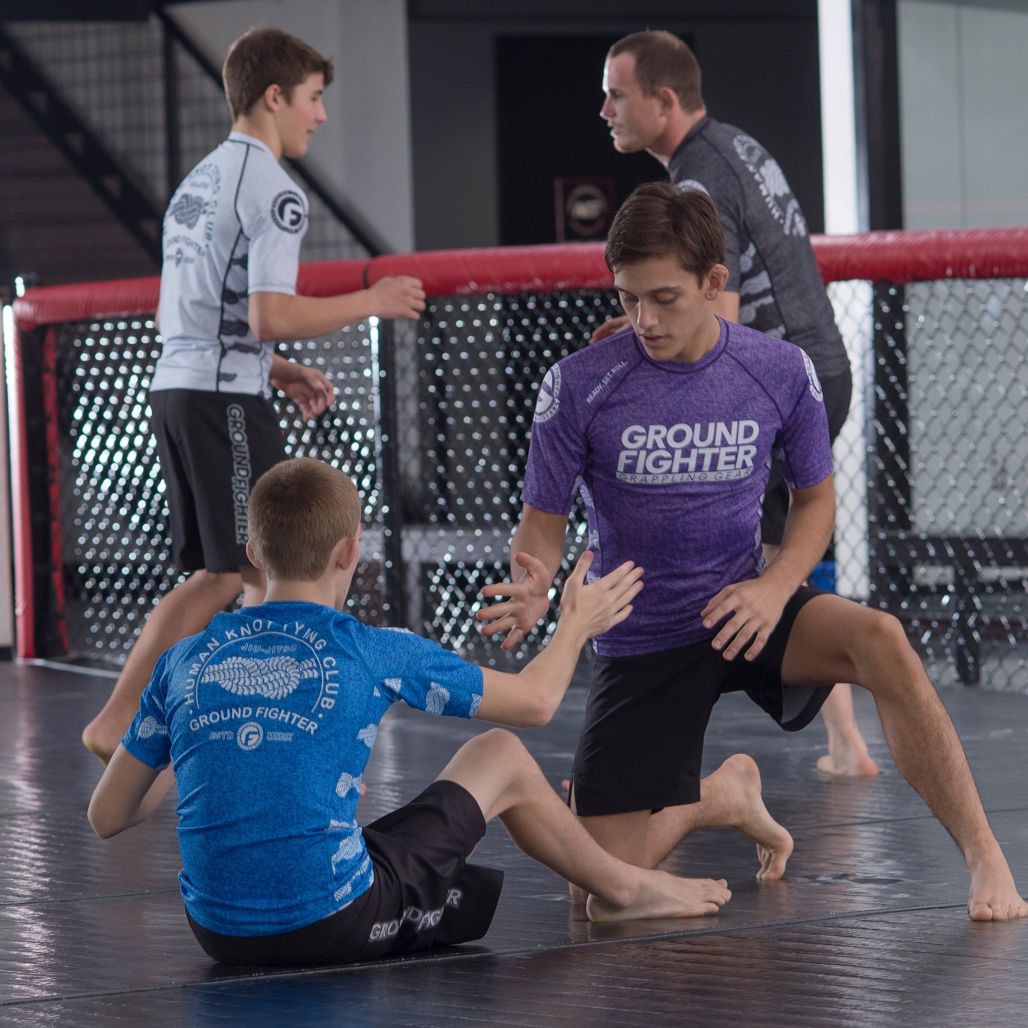 Human Knot Ranked Rash Guards