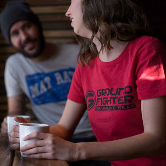 Logo Shirt - Red (Womens)