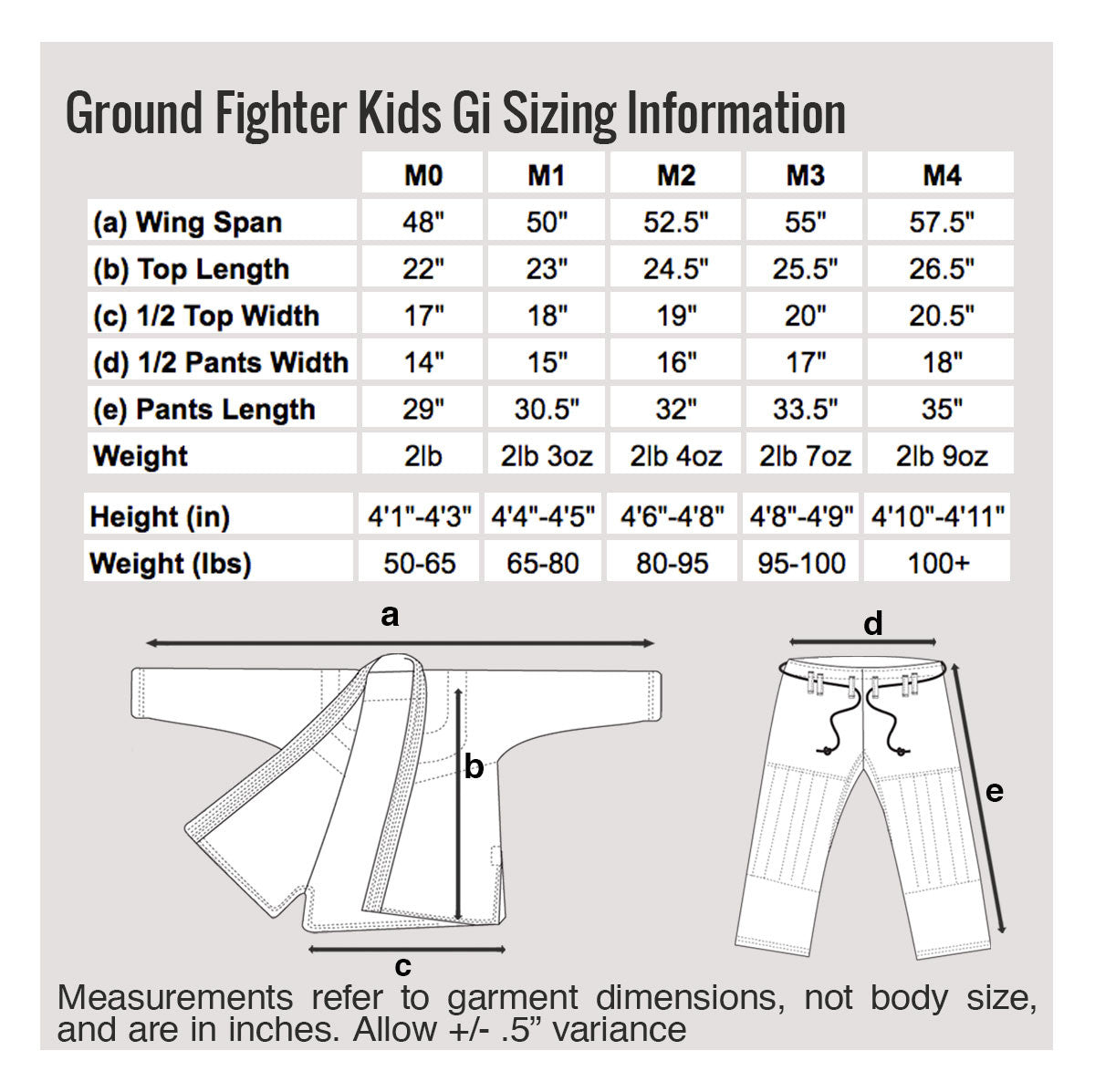 450 Caliber Jiu-Jitsu Gi (Kids)